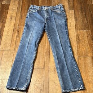 Levi's Blue Straight Jeans Classic Style 517